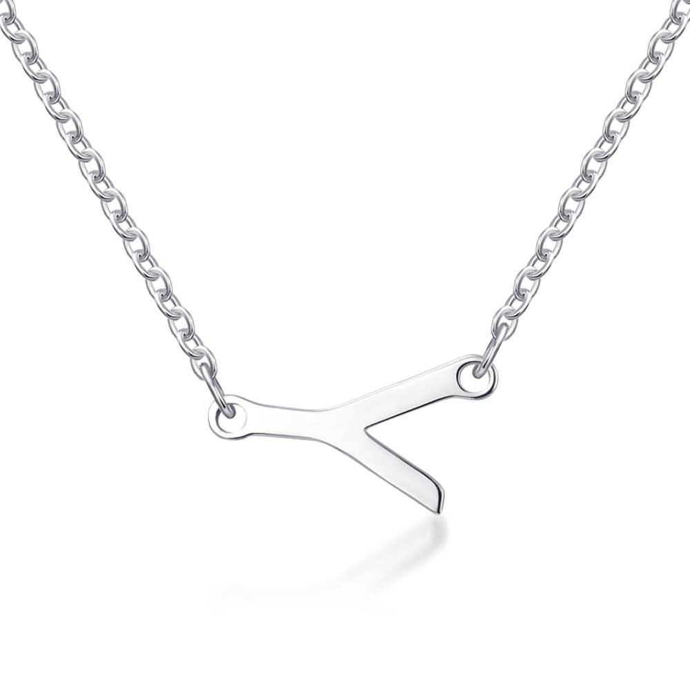 Collier Initiale Personnalisé Pendentif Collier Initiale