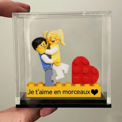 Figurine de couple personnalisée pour la Saint-Valentin