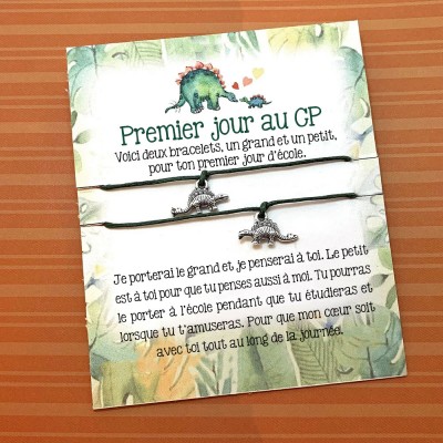Premier jour d'école Maman et moi Bracelets de retour à l'école