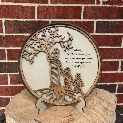 Personalized Tree of Life Wood Sign Great Gift Ideas for Mom Christmas Gifts