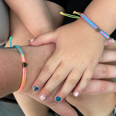 Premier jour d'école Maman et moi Bracelets de retour à l'école