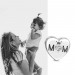 Elegant Mom Heart Photo Charm