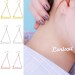 Personalized Name Earrings